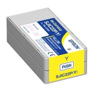 Epson Original SJIC22P(Y) Yellow Ink Cartridge C33S020604